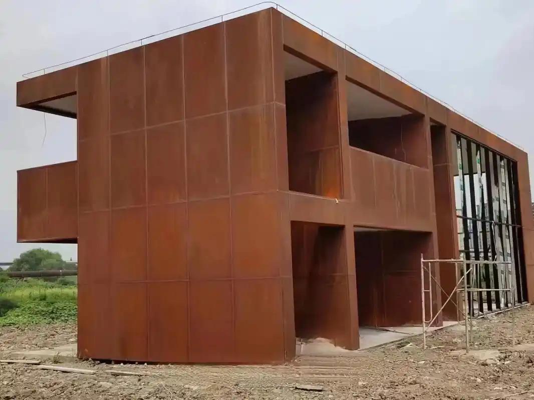 石景山耐候钢板幕墙