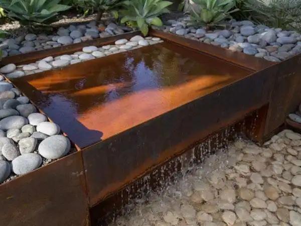 石景山耐候钢水景