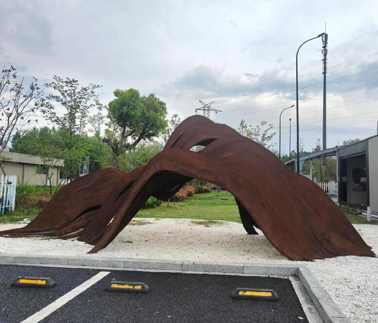 石景山耐候钢板造型